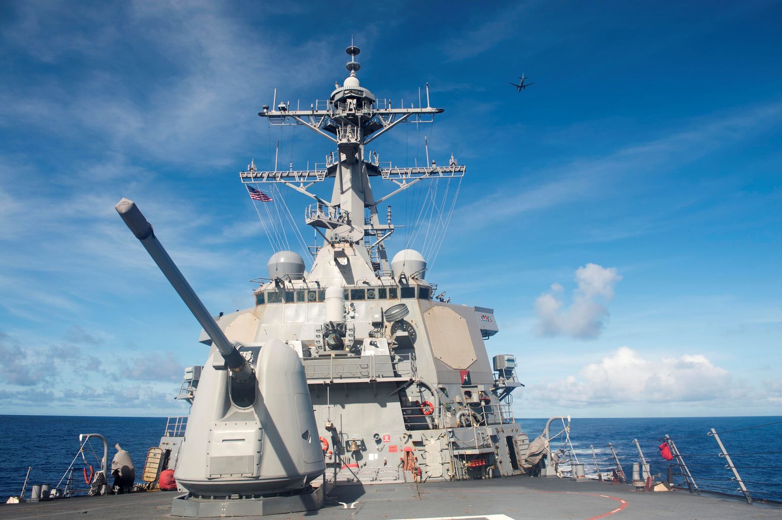 Cat and Mouse A U.S. Destroyer Shadowed a Russian Warship